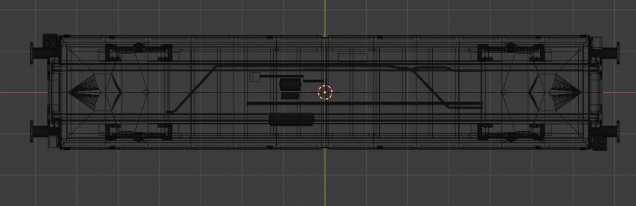 H0 1-87 scale Hbins-tt 292 freight car 3D print model_4