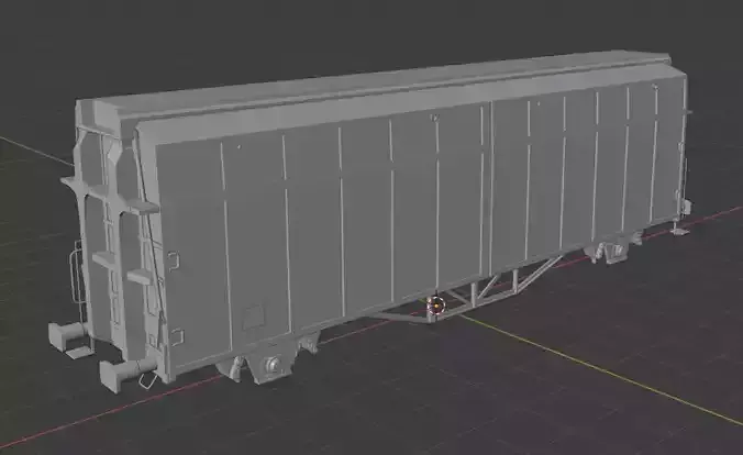 H0 1-87 scale Hbins-tt 292 freight car 3D print model
