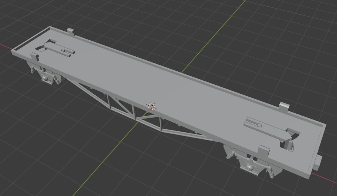 H0 1-87 scale Hbins-tt 292 freight car 3D print model_14