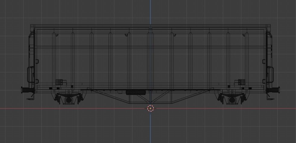 H0 1-87 scale Hbins-tt 292 freight car 3D print model_2