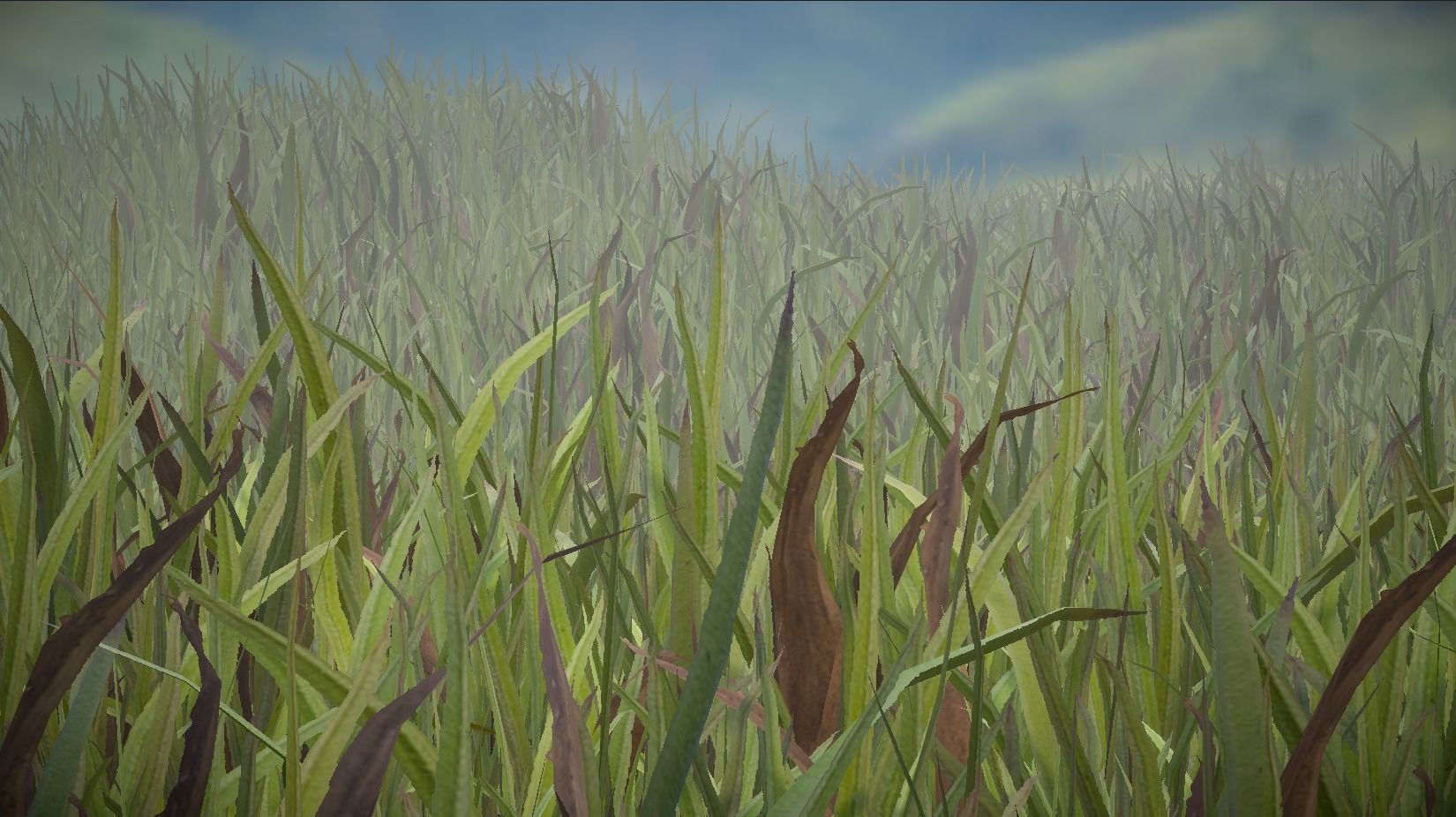 Unity Grass Collection v1  Low-poly 3D model_5