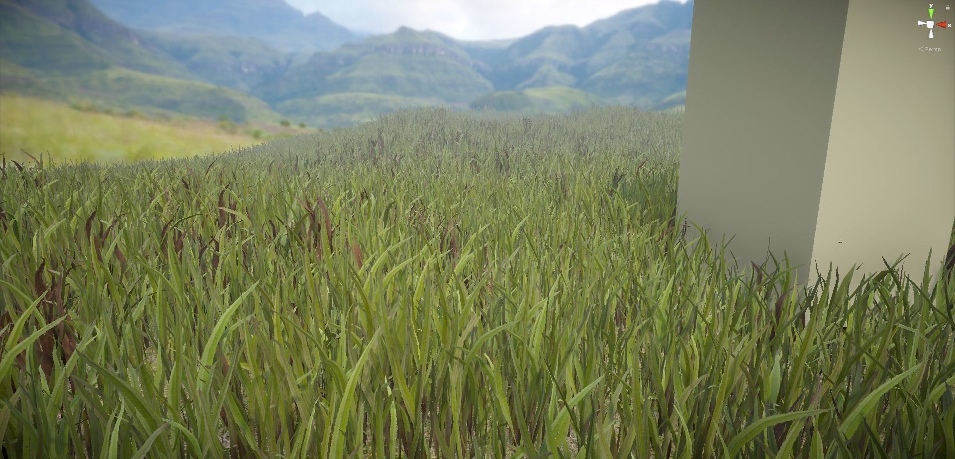 Unity Grass Collection v1  Low-poly 3D model_12