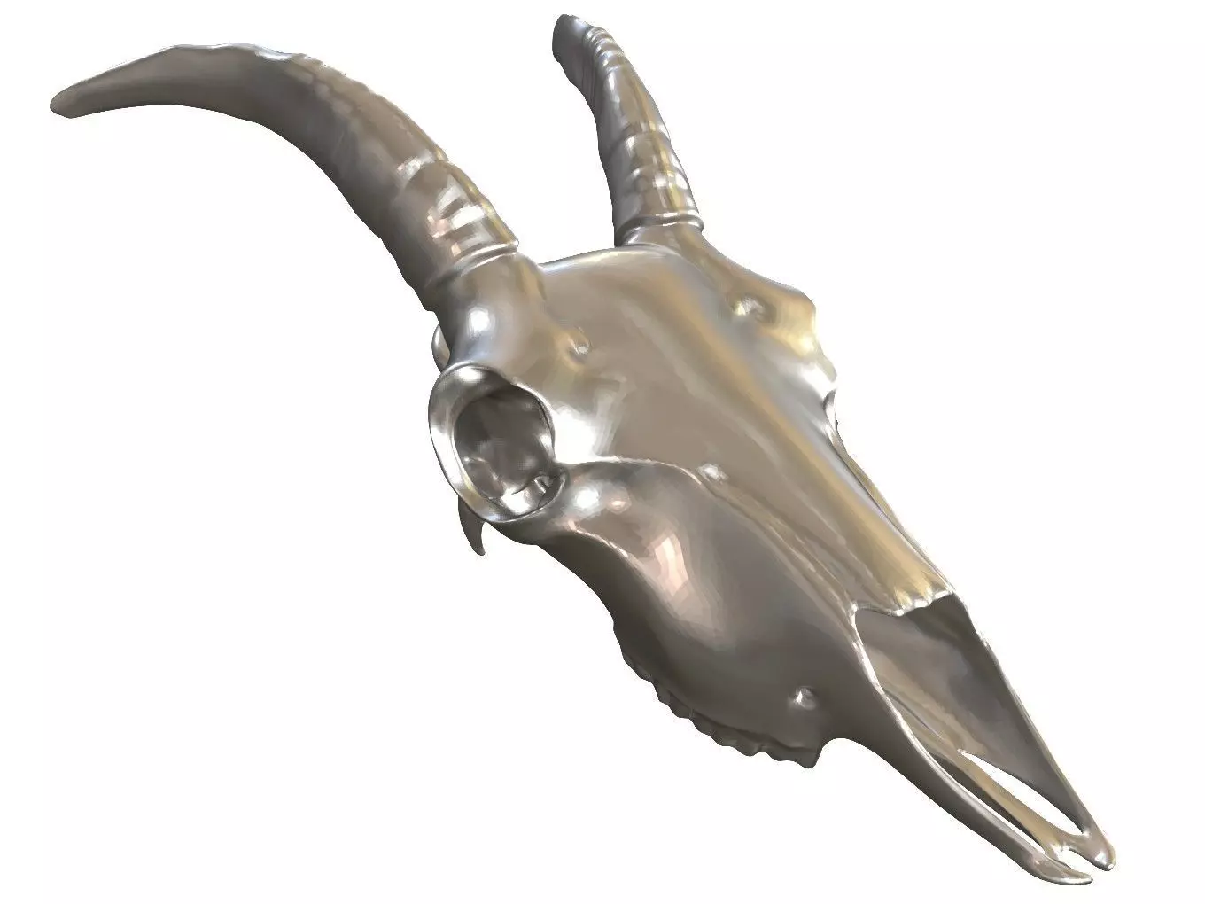 Cranium Charm Goat 3D print model_0