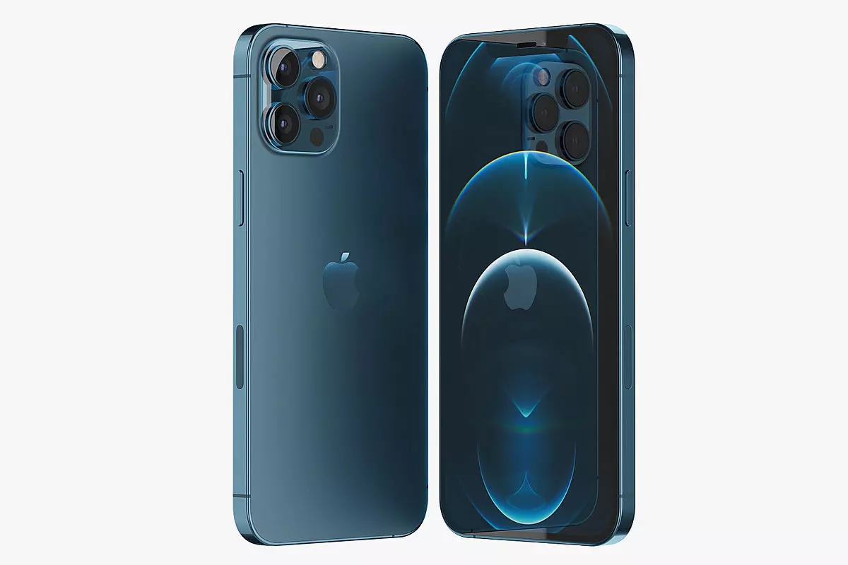 Iphone 12 pro Free low-poly 3D model