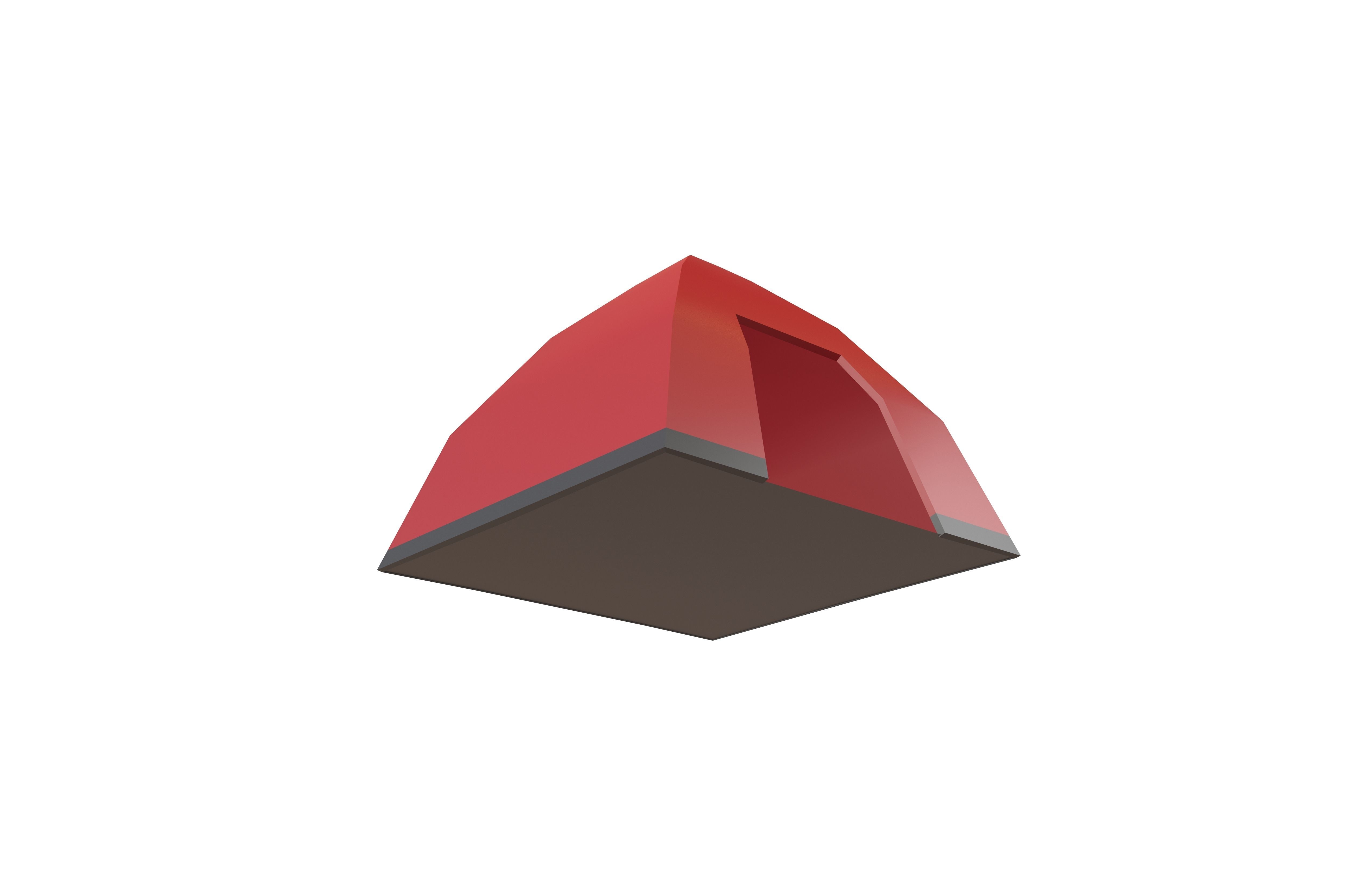 Tent v1 003 Low-poly 3D model_3