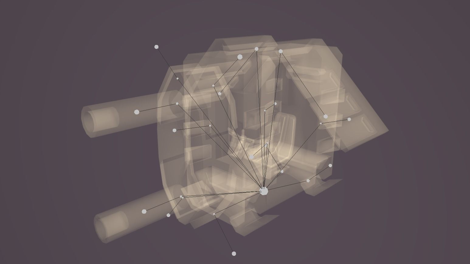 CLS-370 Charge Land Speeder Low-poly 3D model_4