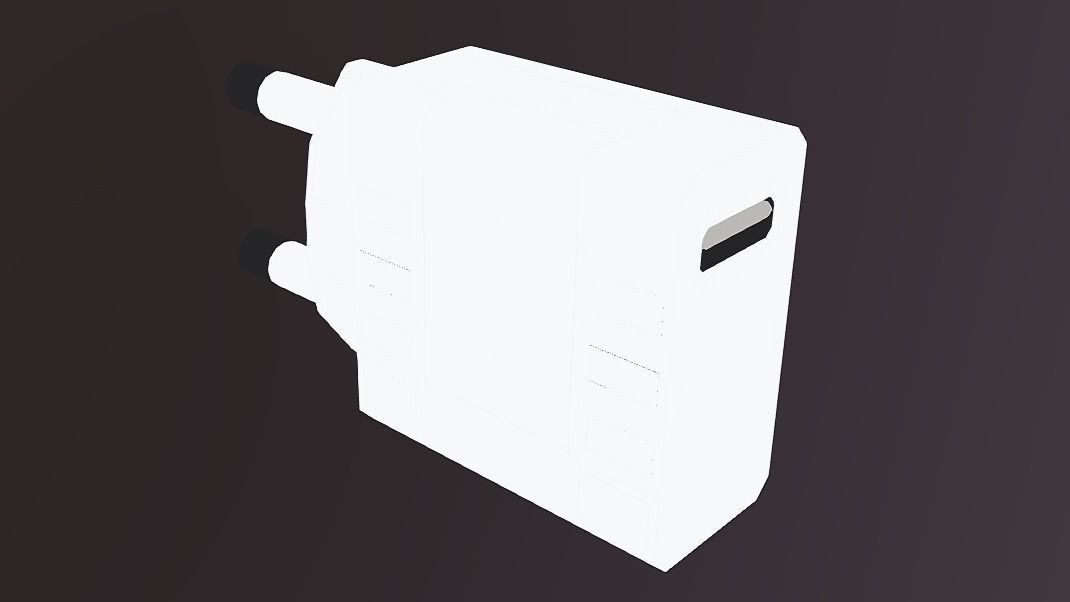 CLS-370 Charge Land Speeder Low-poly 3D model_17