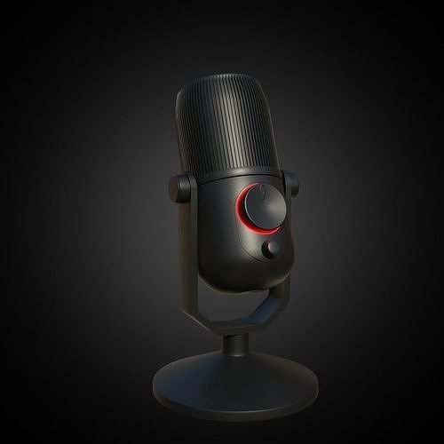 Microphone Free 3D model
