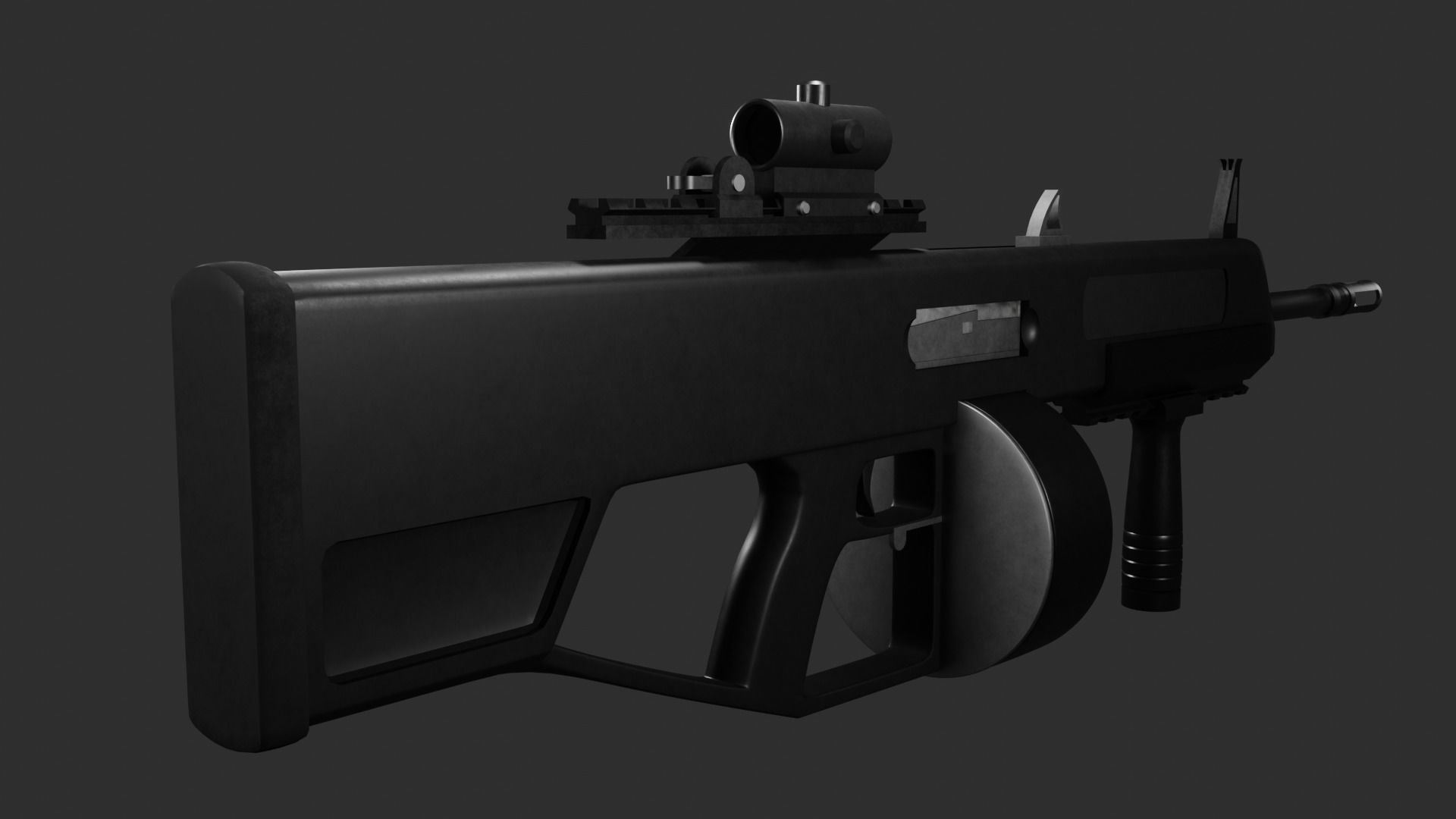 AA-12 Redesign 3D model_1