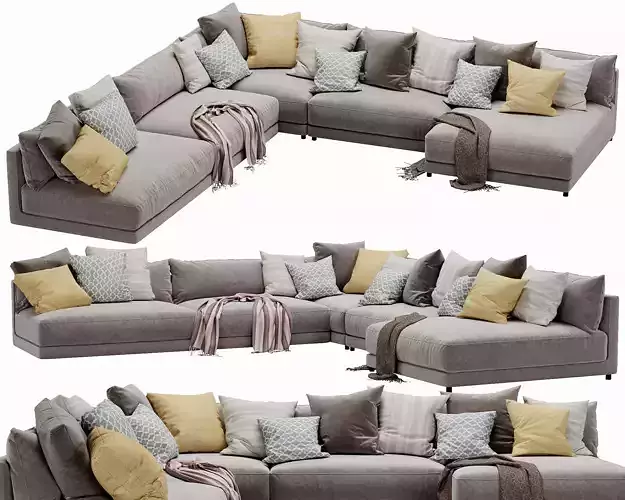 Blanche katarina Sectional