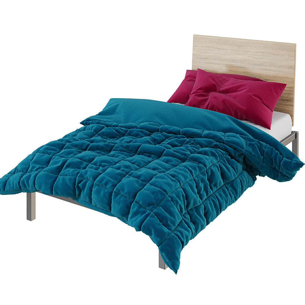 Copenhagen Bed in Kids 3D model_1