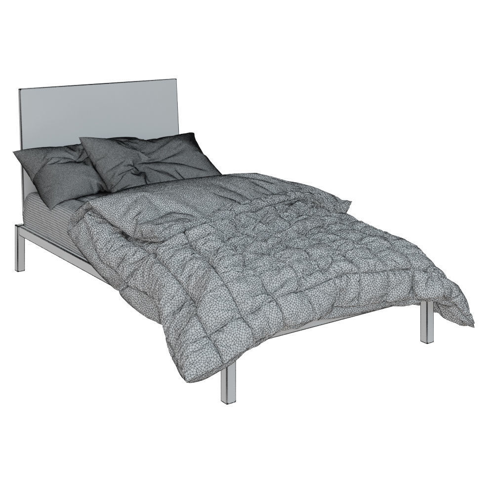 Copenhagen Bed in Kids 3D model_5