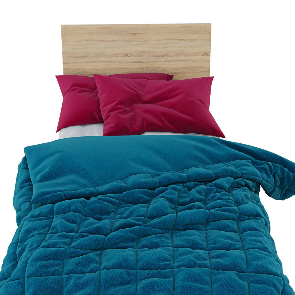 Copenhagen Bed in Kids 3D model_4