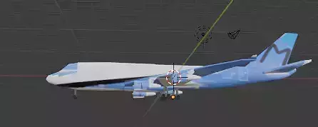 Boeing 747-8i Free 3D print model