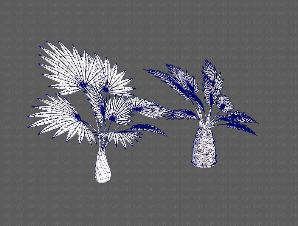 Trees Cartoon V10 3D model_10