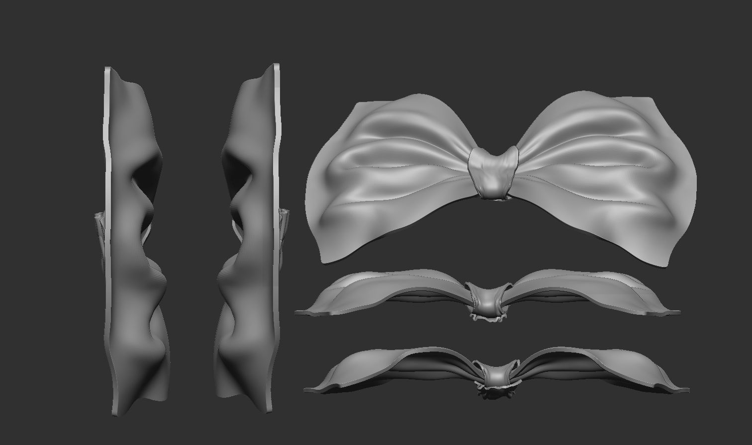 Bow Tie 3D print model_4