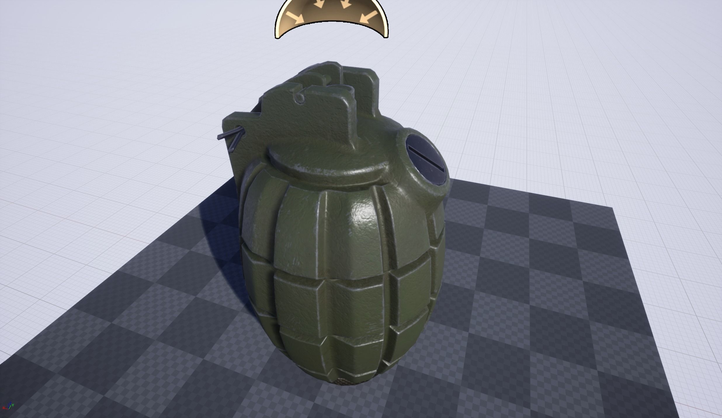 Mills bomb low-poly 3d Model Low-poly 3D model_19