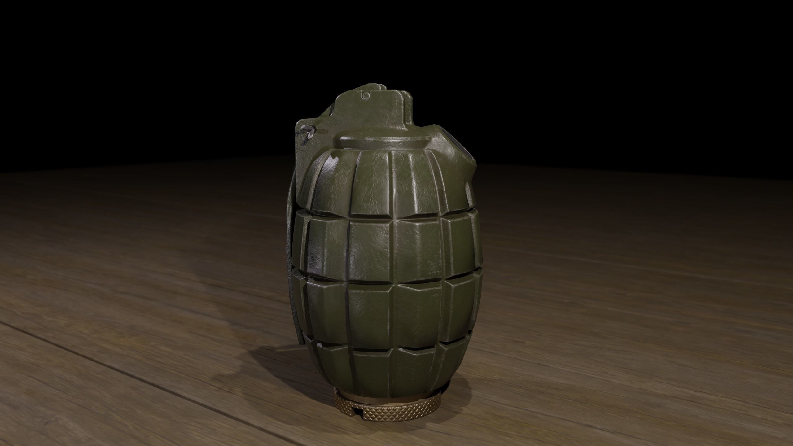 Mills bomb low-poly 3d Model Low-poly 3D model_5