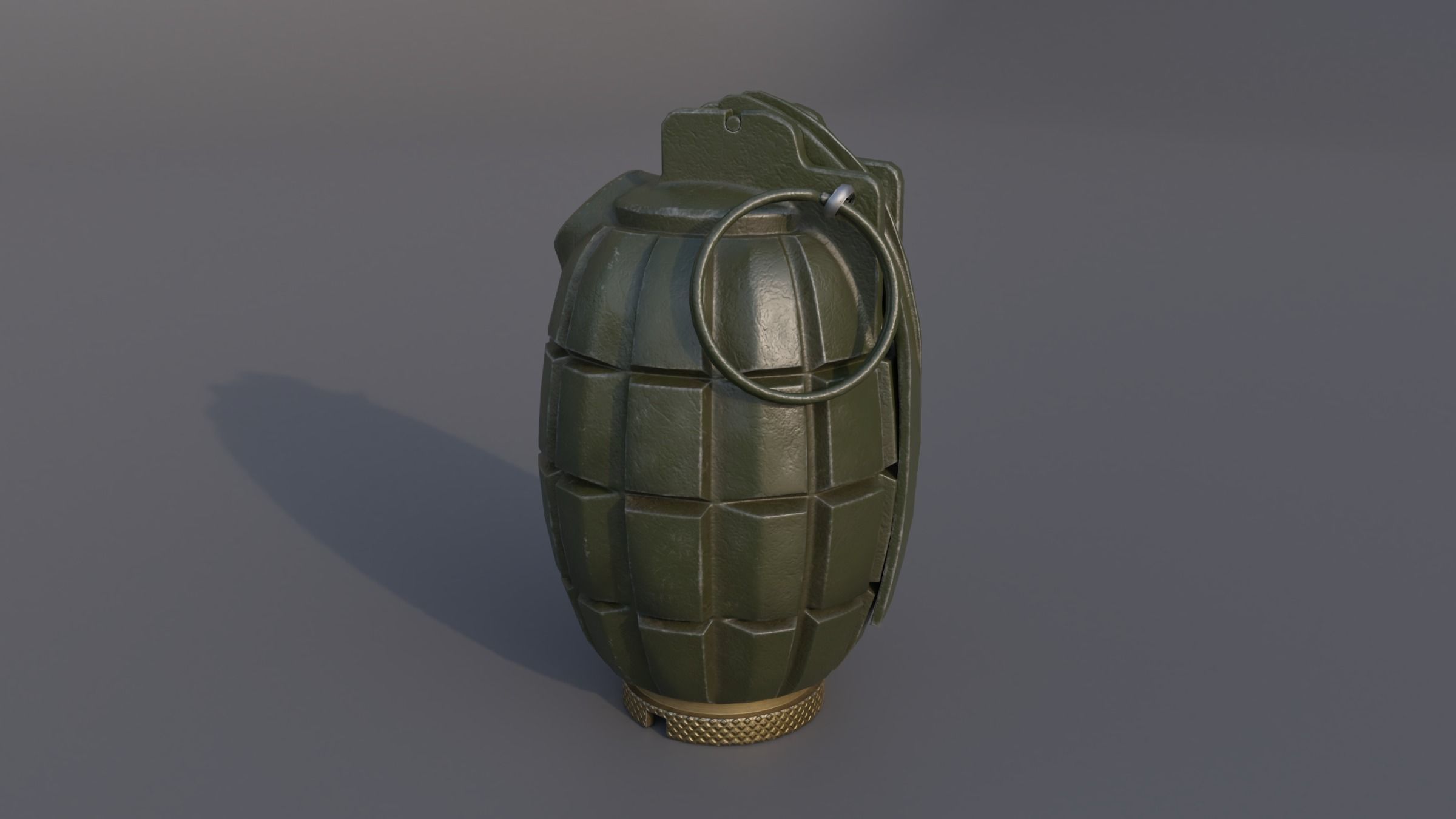 Mills bomb low-poly 3d Model Low-poly 3D model_13