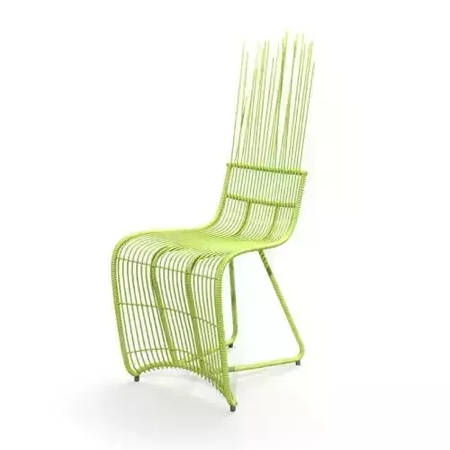Green Bamboo Chair