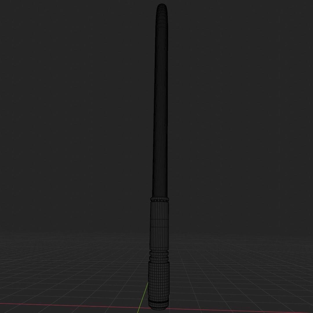 Low - Poly  Lightsaber Low-poly 3D model_5