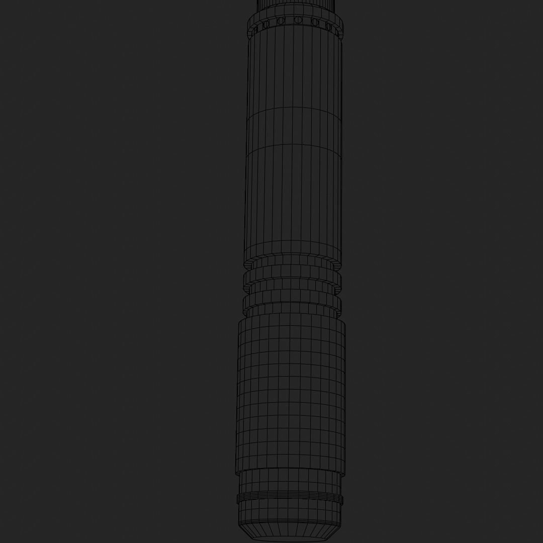 Low - Poly  Lightsaber Low-poly 3D model_4