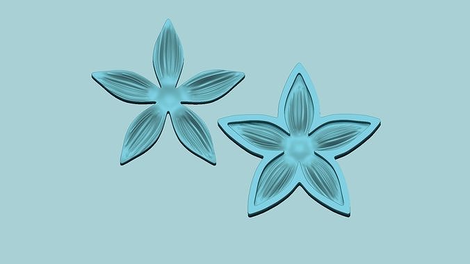 Sepal Leaf - Molding Arrangement EVA Foam Craft 3D print model