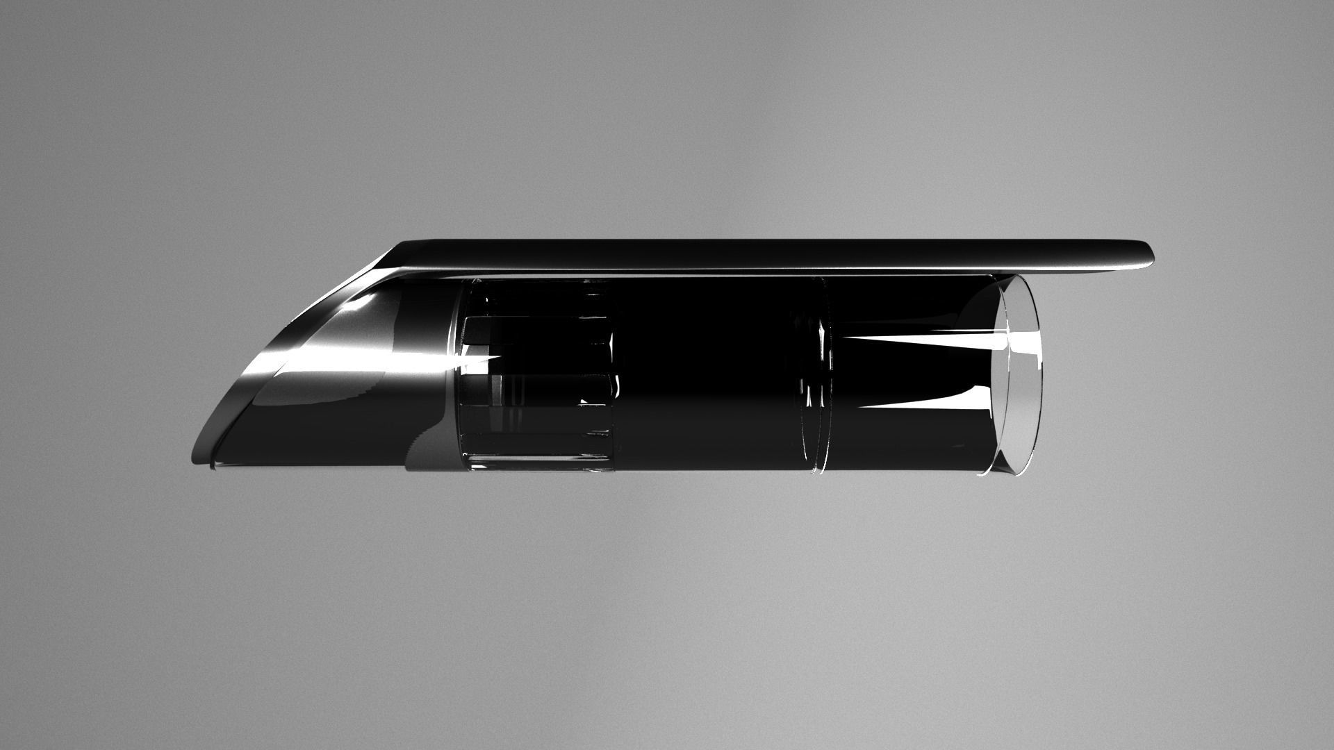 Pen Transparant 3D model_1