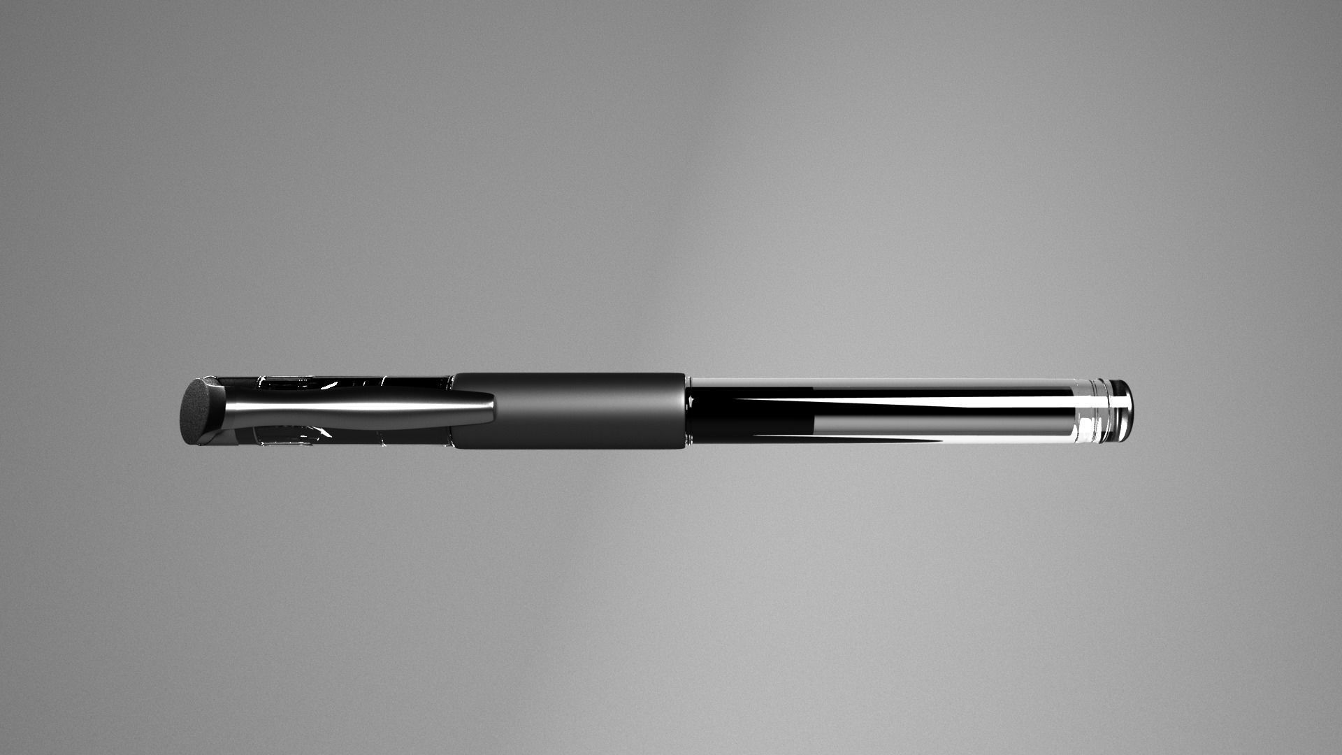 Pen Transparant 3D model_4