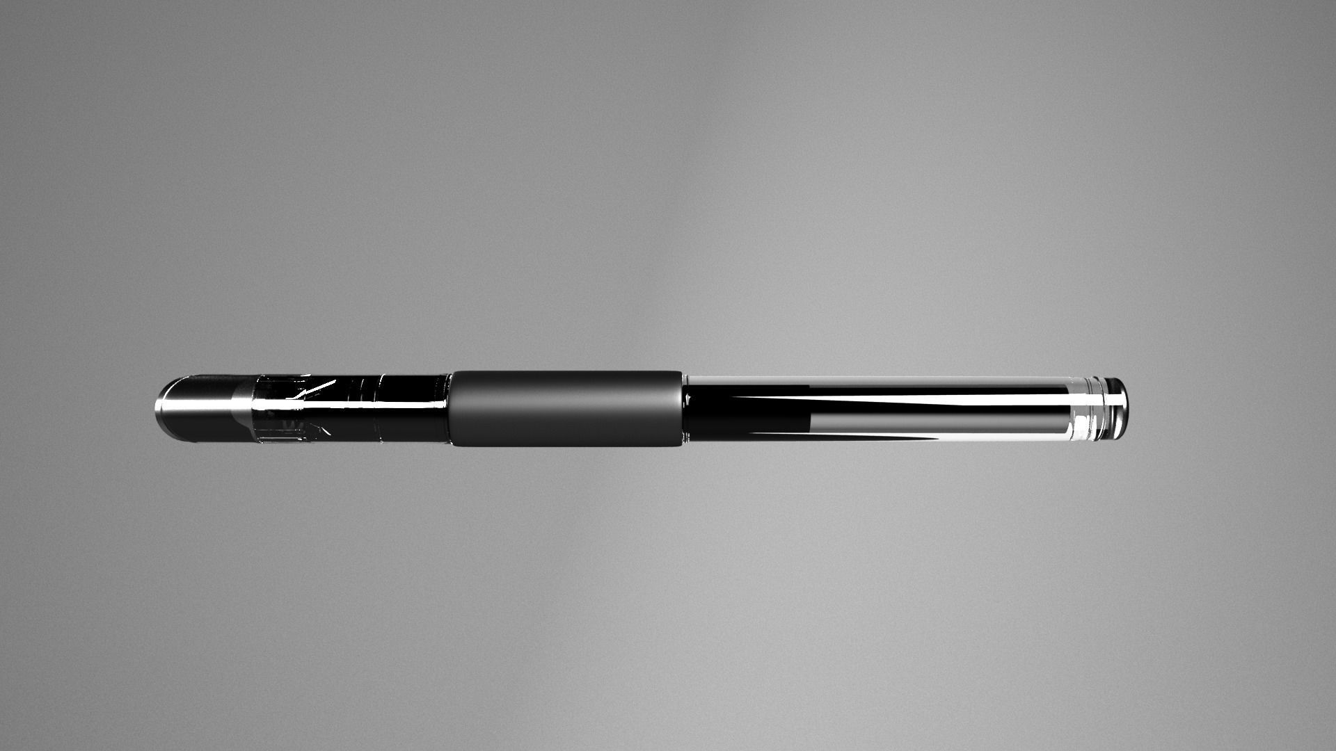 Pen Transparant 3D model_6