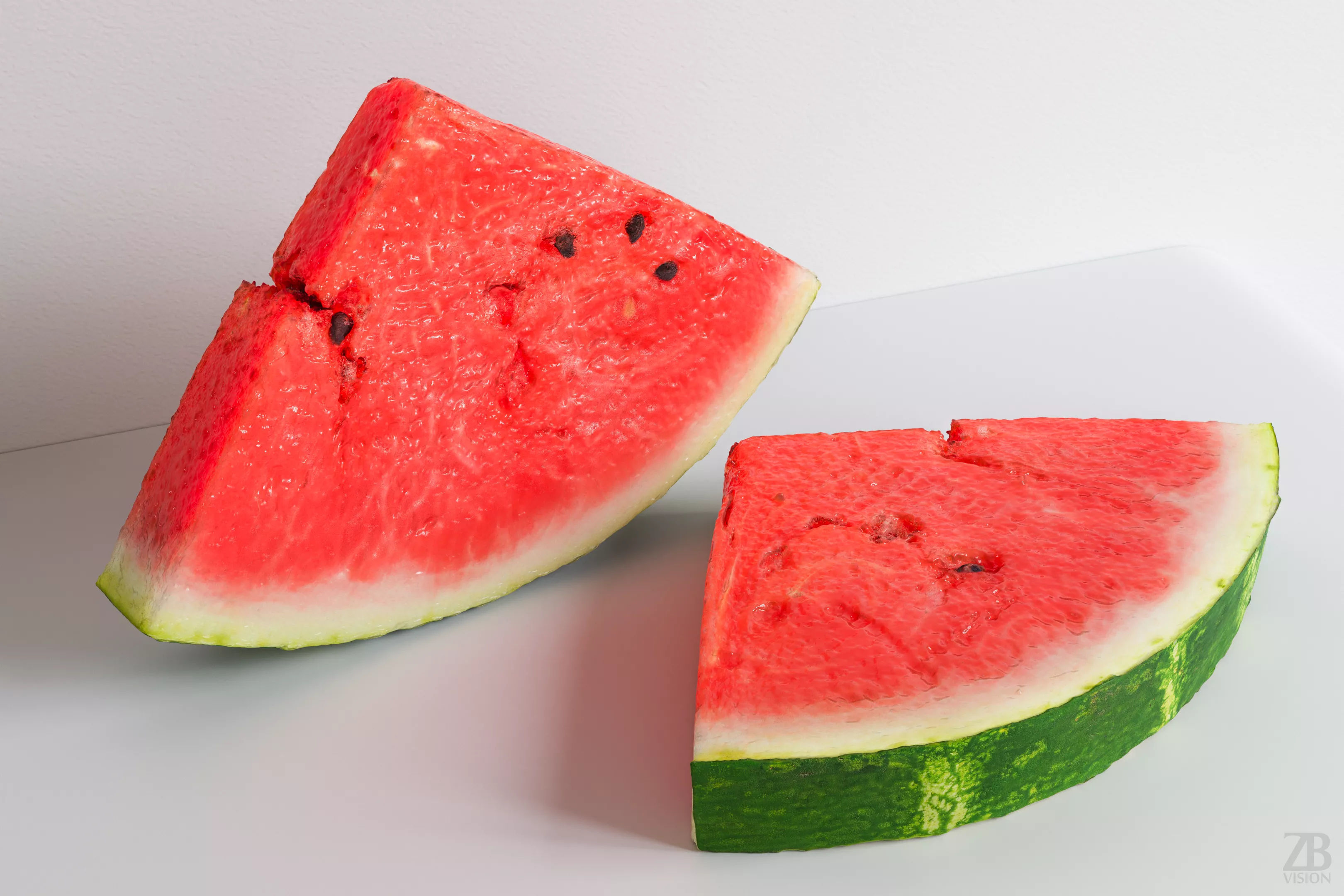 Watermelon 3D model_0