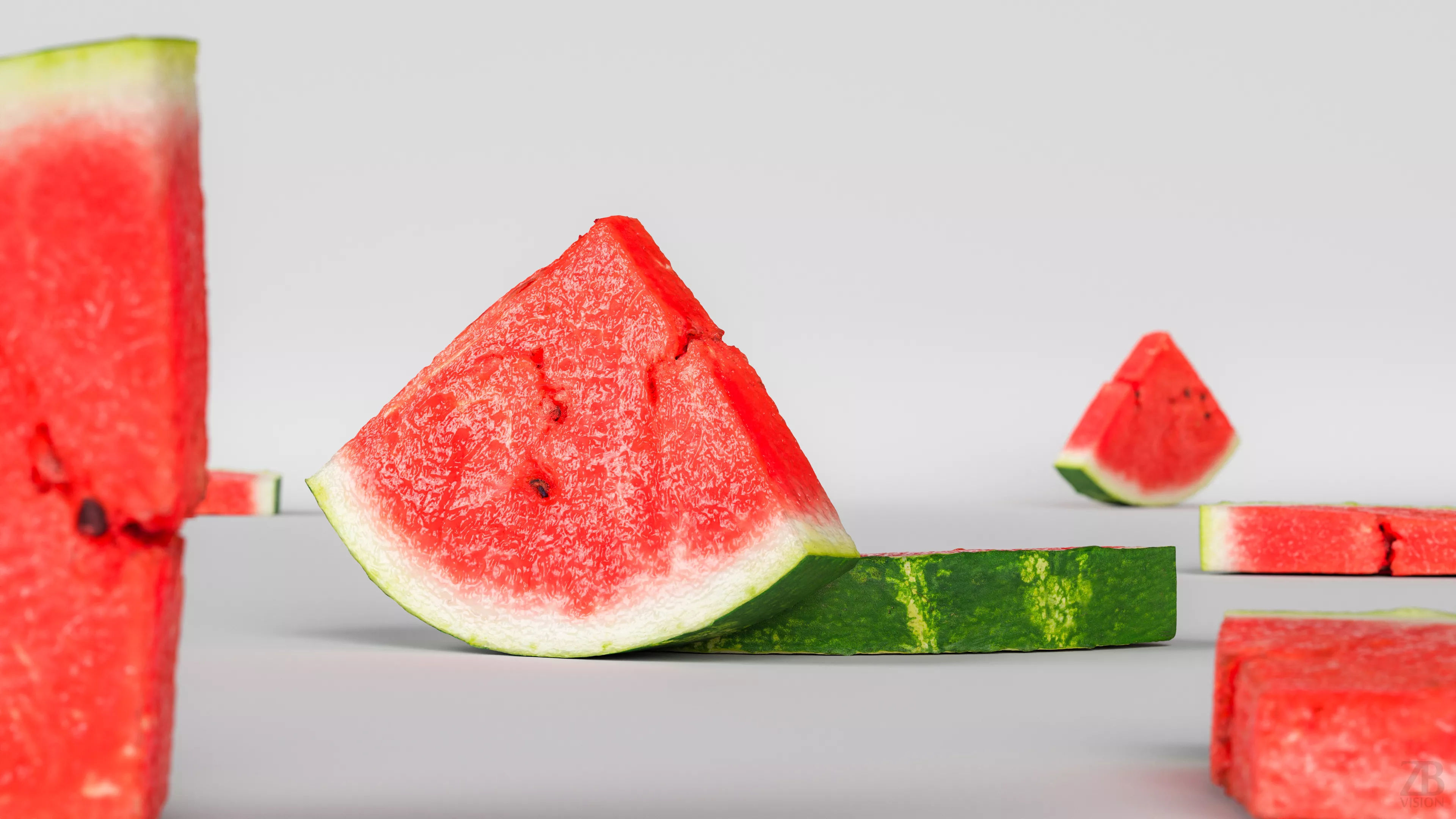 Watermelon 3D model_1