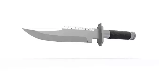 Survival Knife LS-1 from the movie Commando 1985 3D print model