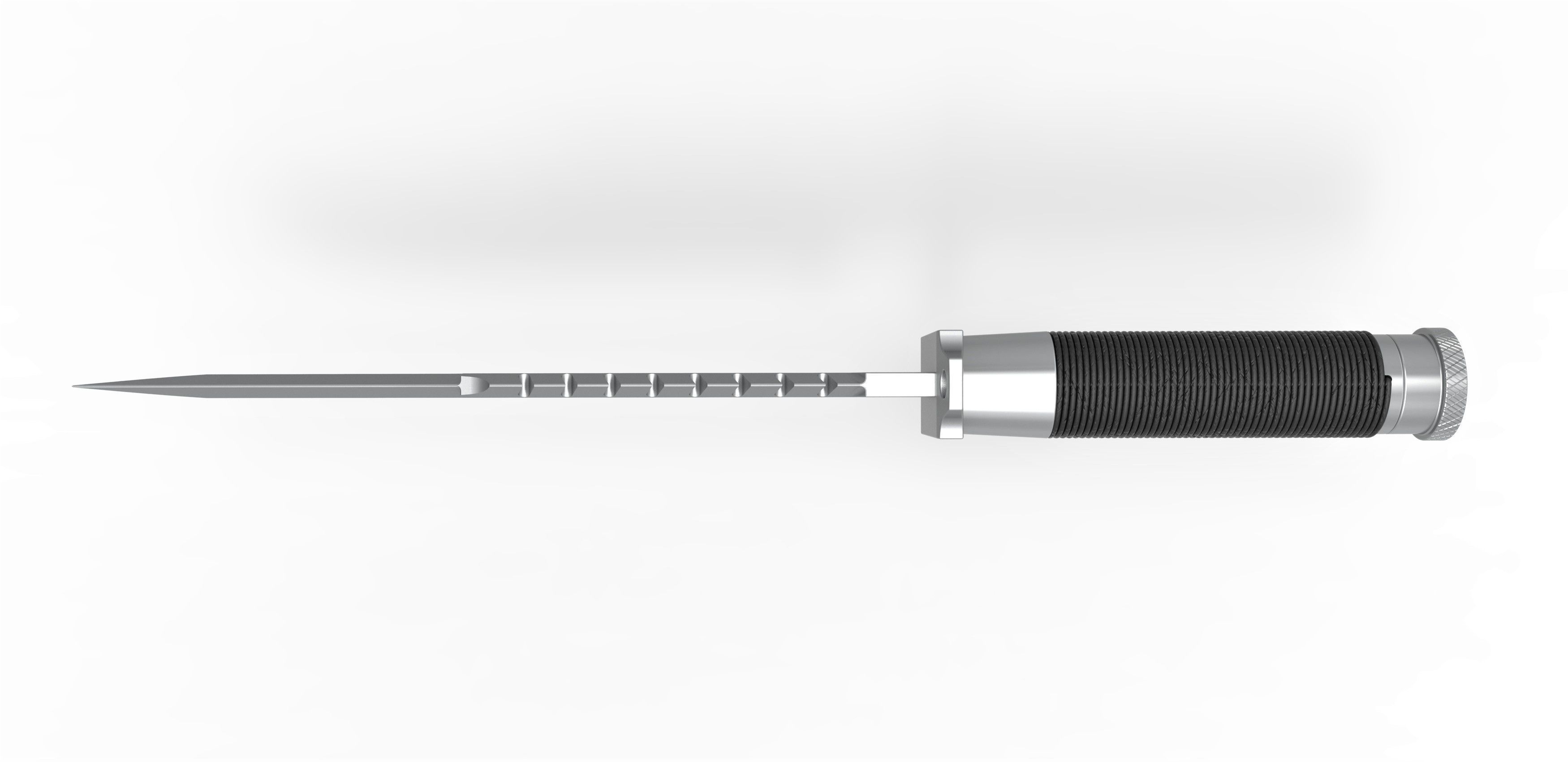 Survival Knife LS-1 from the movie Commando 1985 3D print model_7