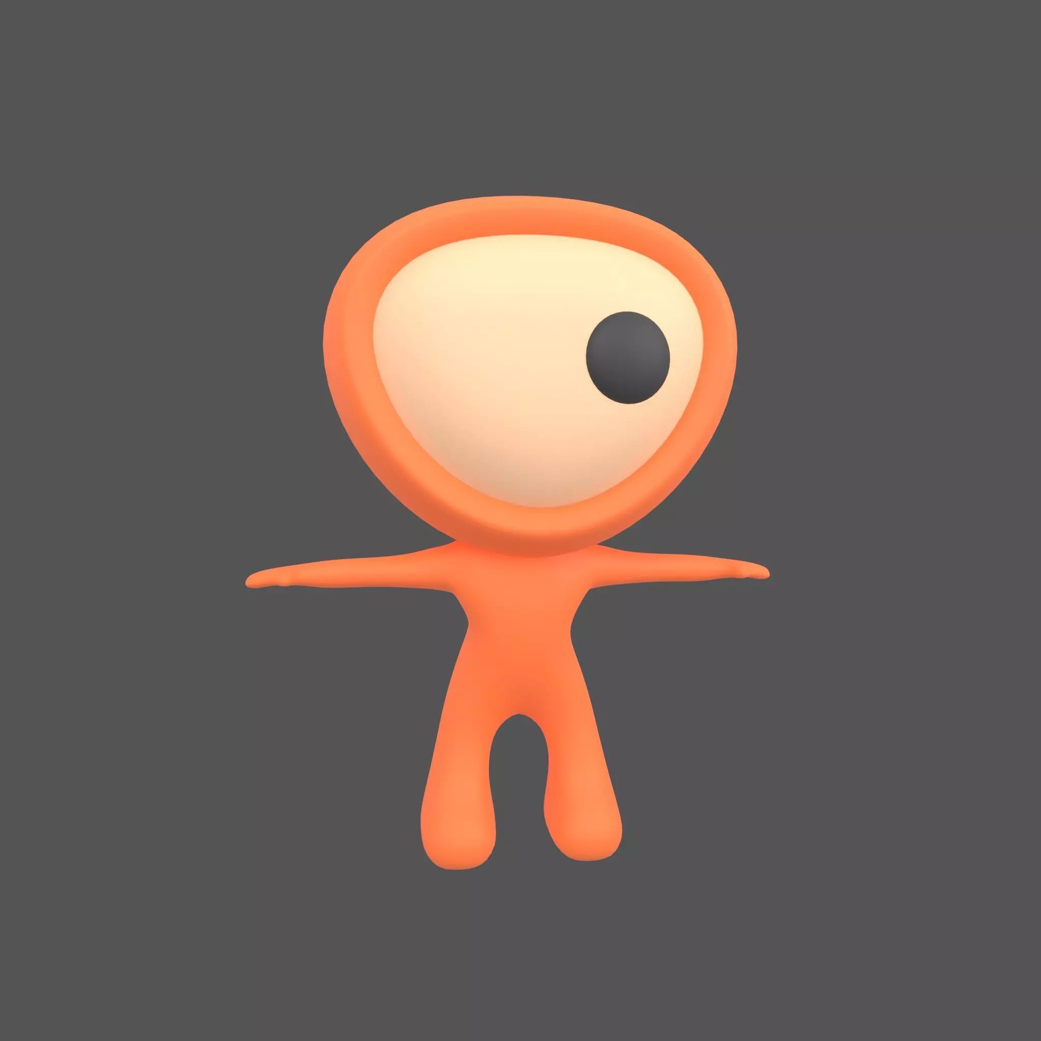 Rato Character 004 Prisoner v2 Low-poly 3D model_0