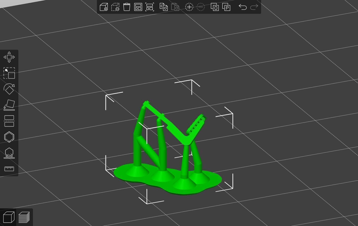 Pre supported H0 1-87 scale Hbis-tt 293 freight car 3D print model_25
