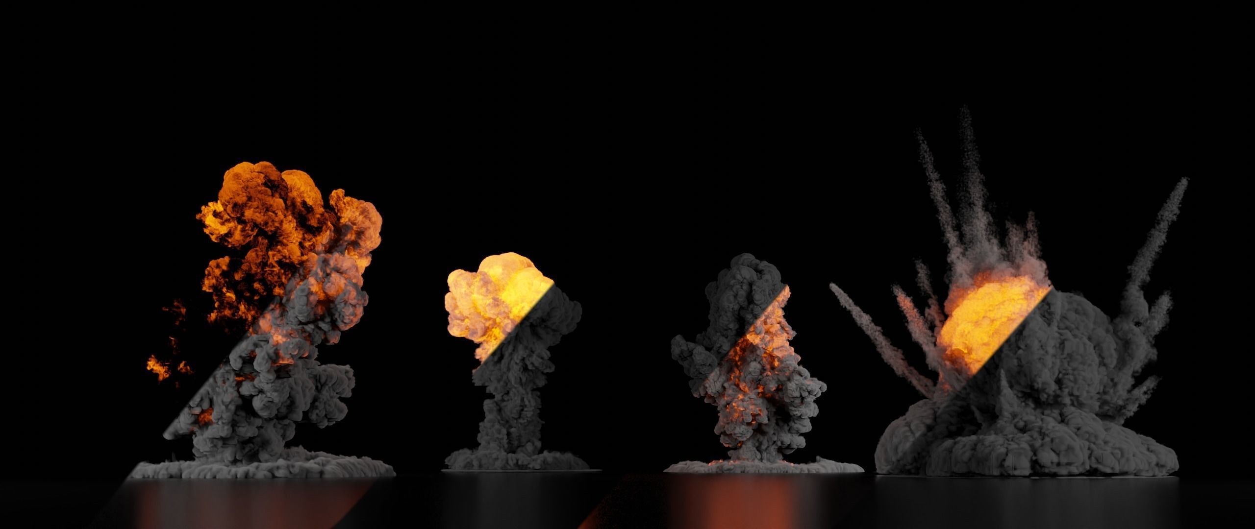 Volumetric VDB Starter-Pack 3D model_3