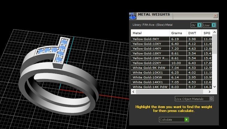 Beautiful ring 3D print model_3