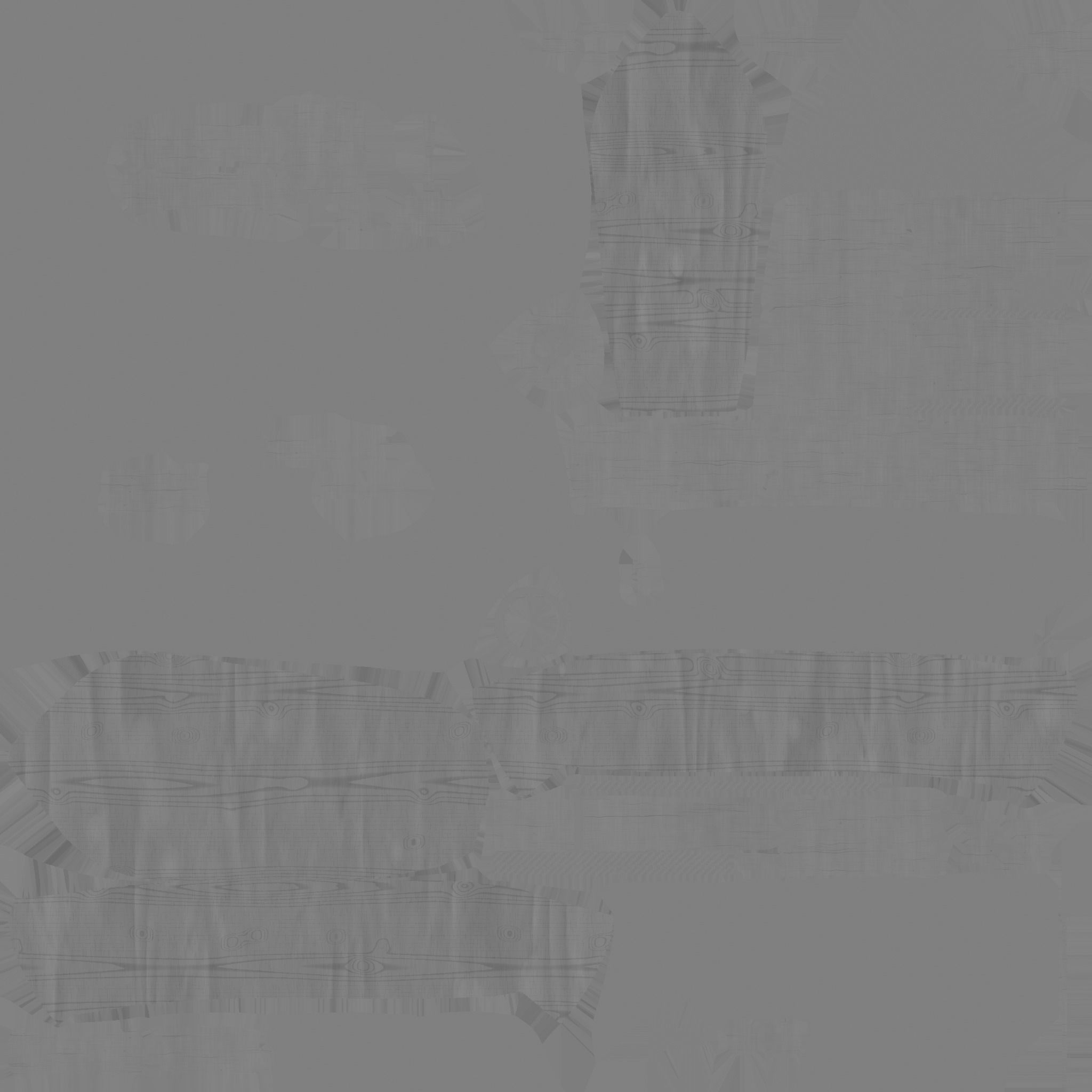 Cartoon Boat 09 - Wood White - Low Poly Ship Low-poly 3D model_19