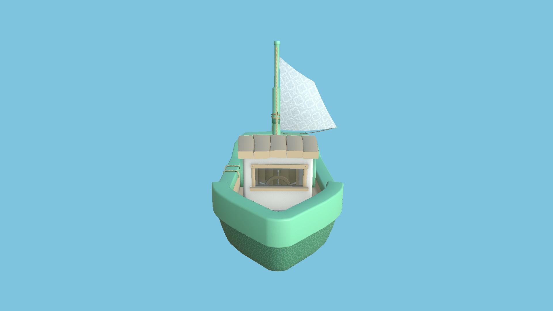 10 Cartoon Boat Collection - Low Poly Ships _23