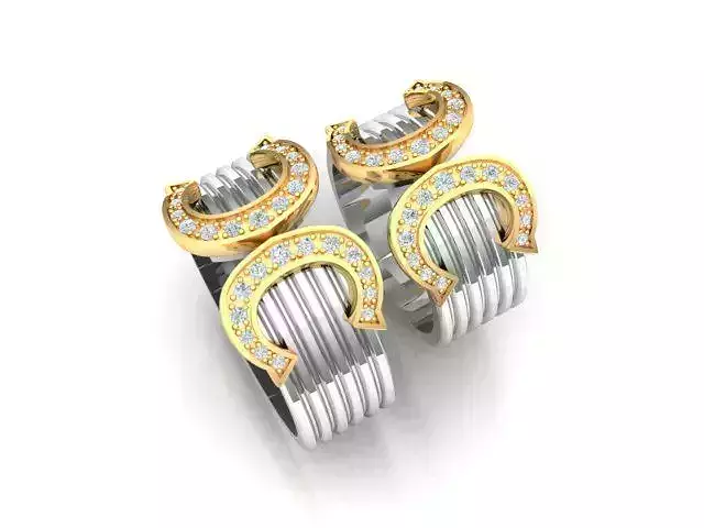 Beautiful ring 3D print model