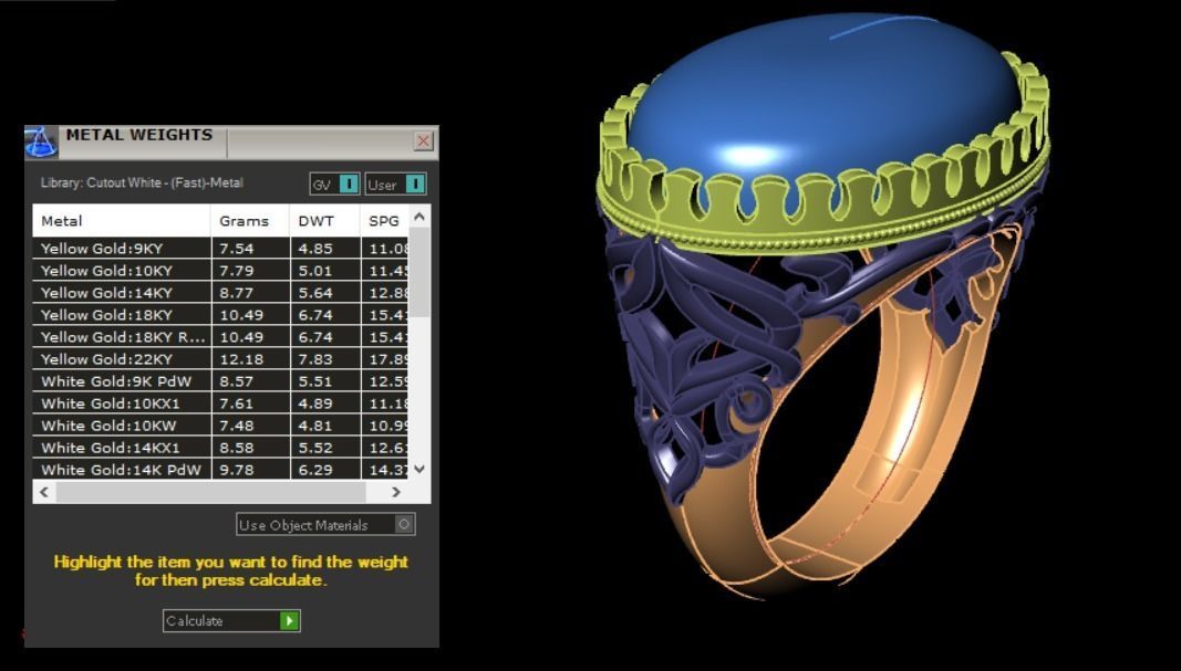 flora ring 04 3D print model_17