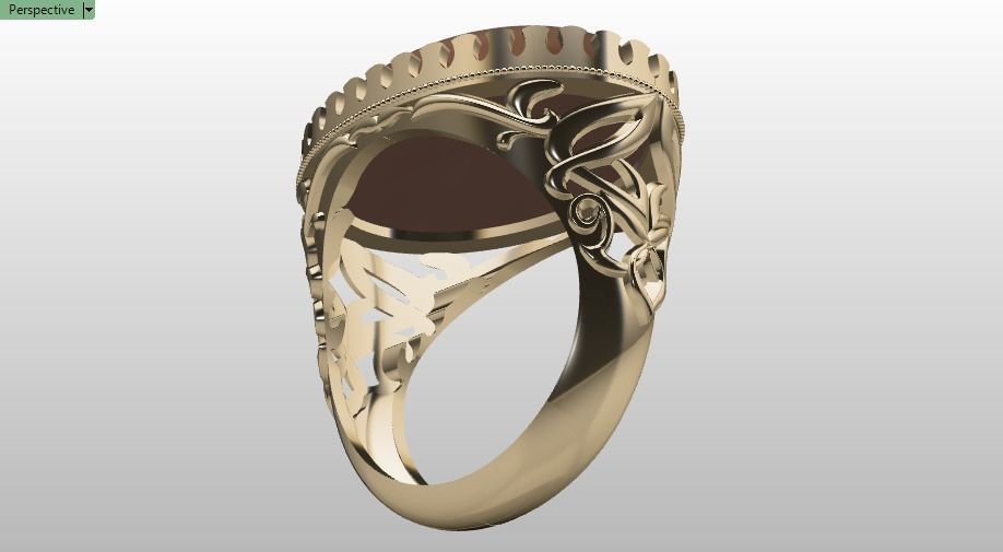 flora ring 04 3D print model_15