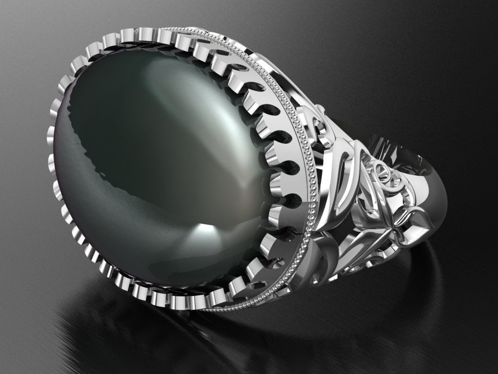 flora ring 04 3D print model_6