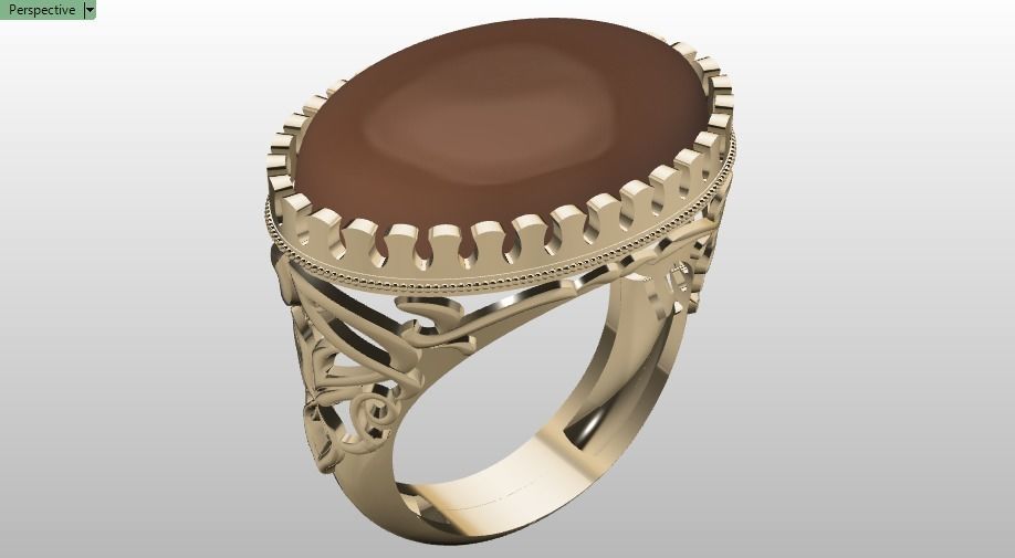 flora ring 04 3D print model_14