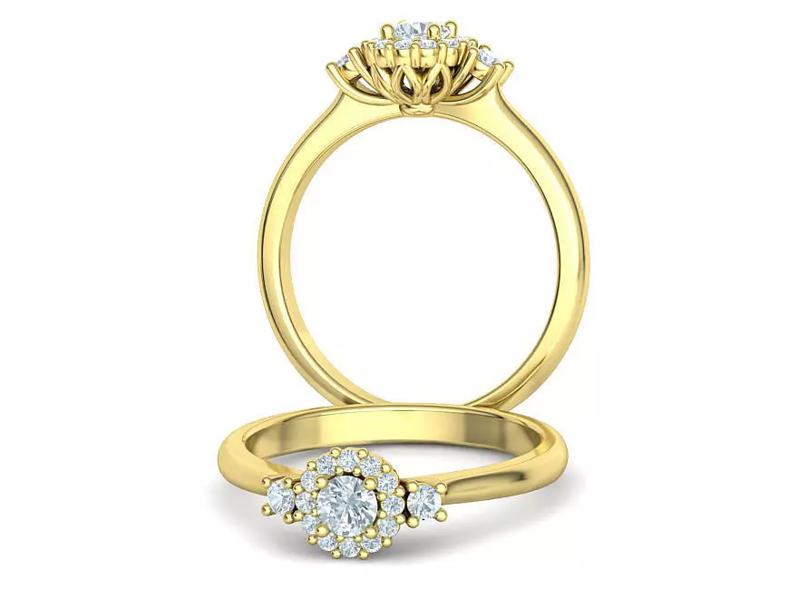 Bespoke Own Design ring Promise ring 3dmodel 3D print model