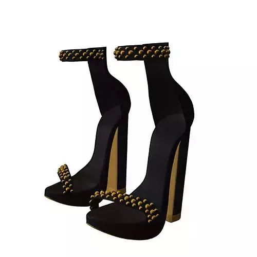 Women Sandals High Heels 3D model