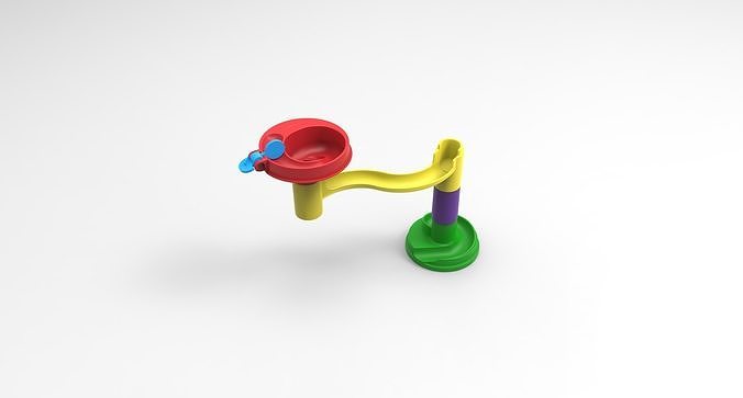 Slide toy 3D print model