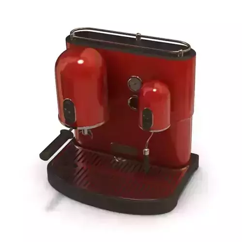 Red Espresso Machine