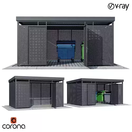 Modular boxes round perforation set